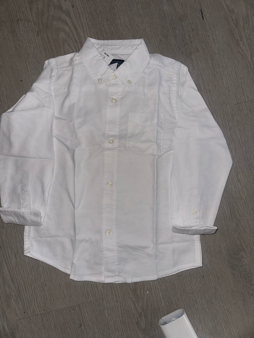 Boys Amazon White kids Long-Sleeve Button-Down Shirt